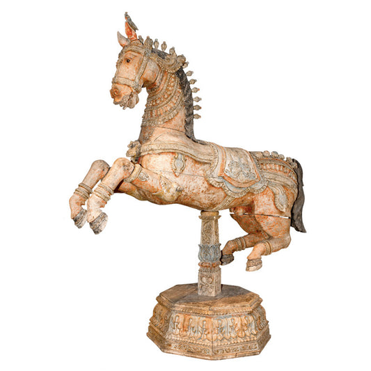 Unique Wooden Horse 210x100x253cm - #A-425